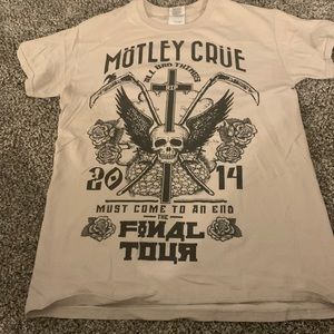 Motley Crue Final Tour Tshirt